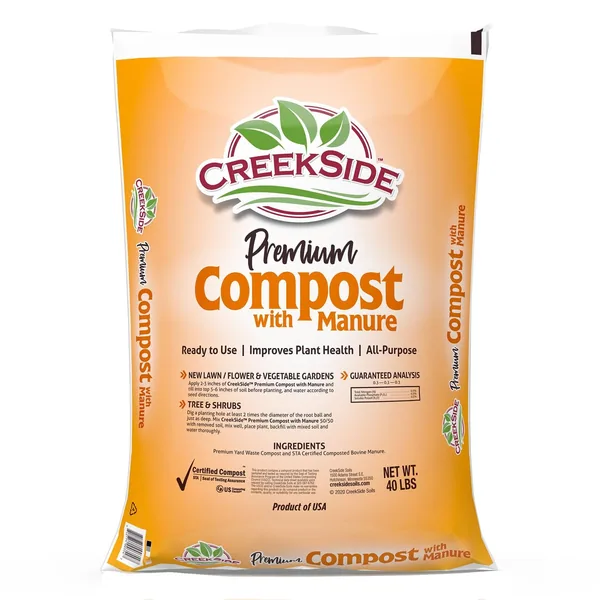 Creekside 40 lbs Compost With Manure