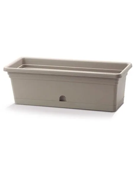 Crescent 16"x8" Emma Rectangle Planter Cappuccino