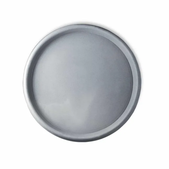 Crescent 19.7" Round Universal Saucer Weathered Concrete - Image 2