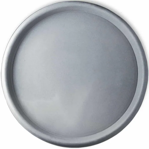 Crescent 19.7" Round Universal Saucer Weathered Concrete