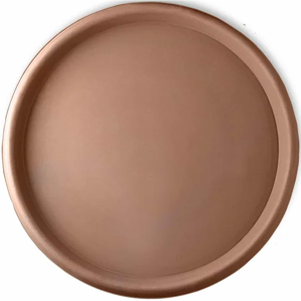 Crescent 19.7" Round Universal Saucer Weathered Terracotta