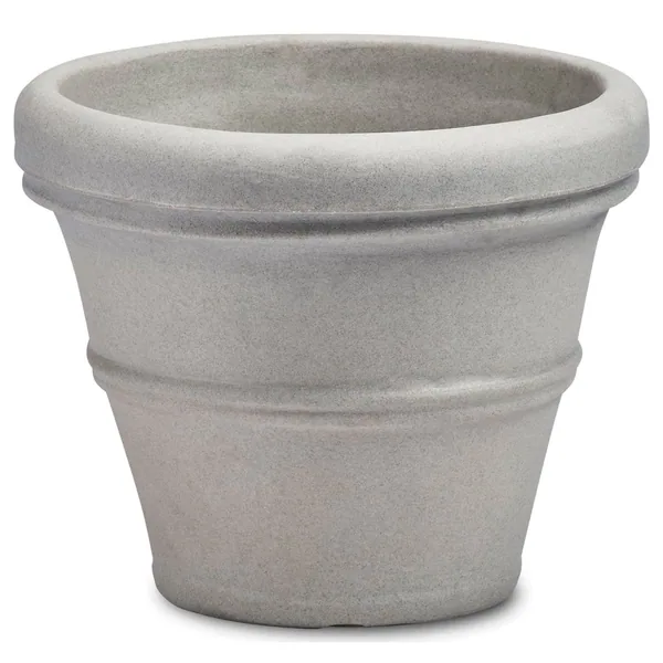 Crescent Brunello Planter Weathered Concrete