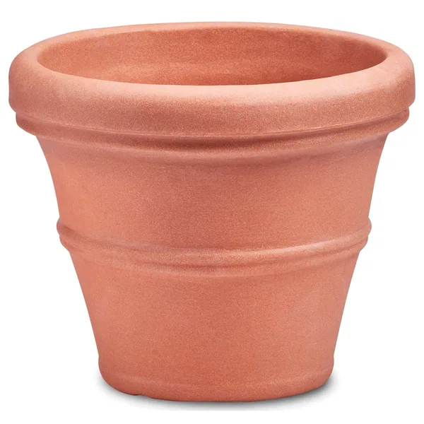 Crescent Brunello Planter Weathered Terra Cotta