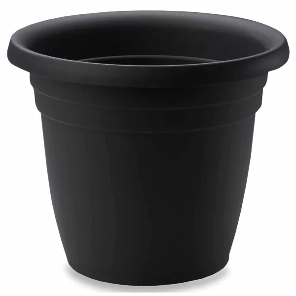 Crescent Emma Planter Black