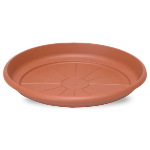 Crescent Emma Saucer Terra Cotta