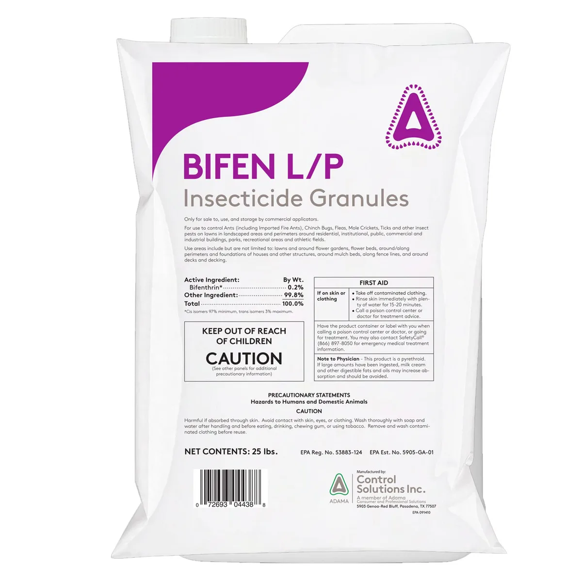 CSI 25lb Bifen L/P.2% Bifenthrin Insecticide Granules - Image 2