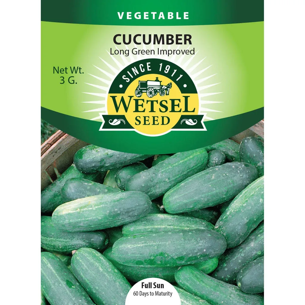 Cucumber, Improved Long Green 1/2oz - Image 2