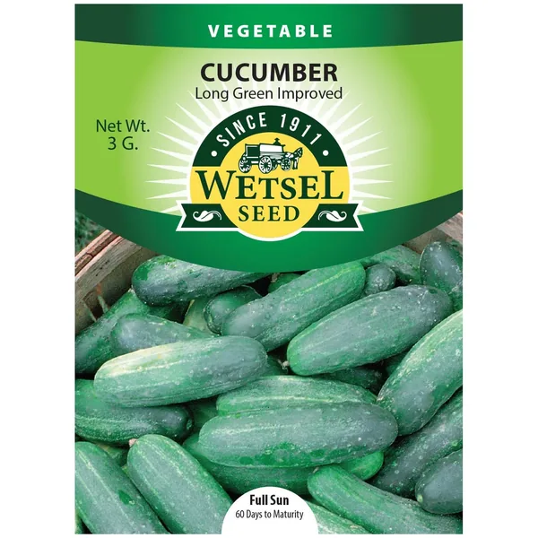 Cucumber, Long Green Improved 3 Grams