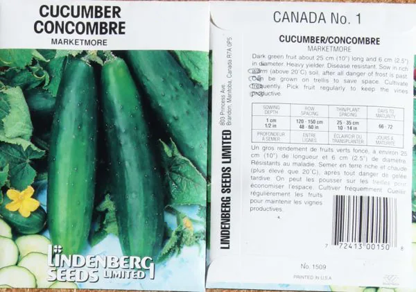 Cucumber, Marketmore 1/2oz