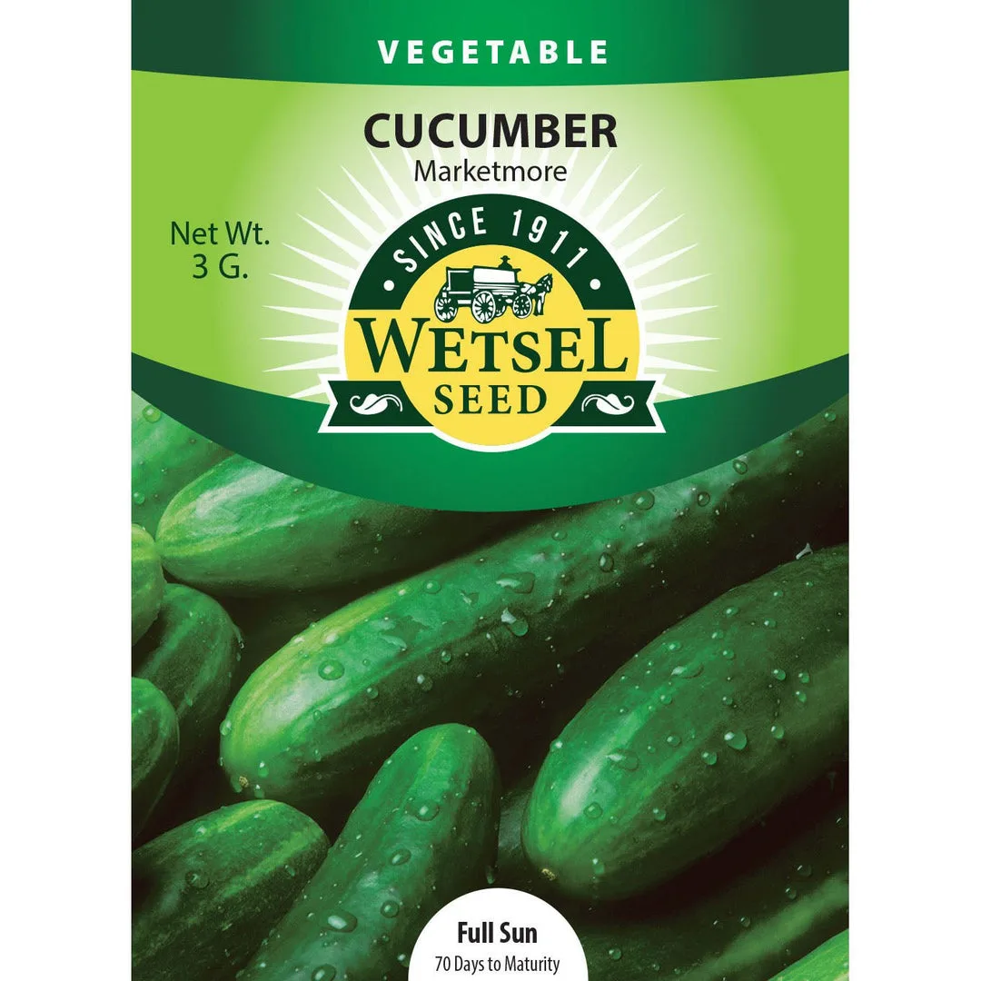 Cucumber, Organic Marketmore 2 Grams - Image 2