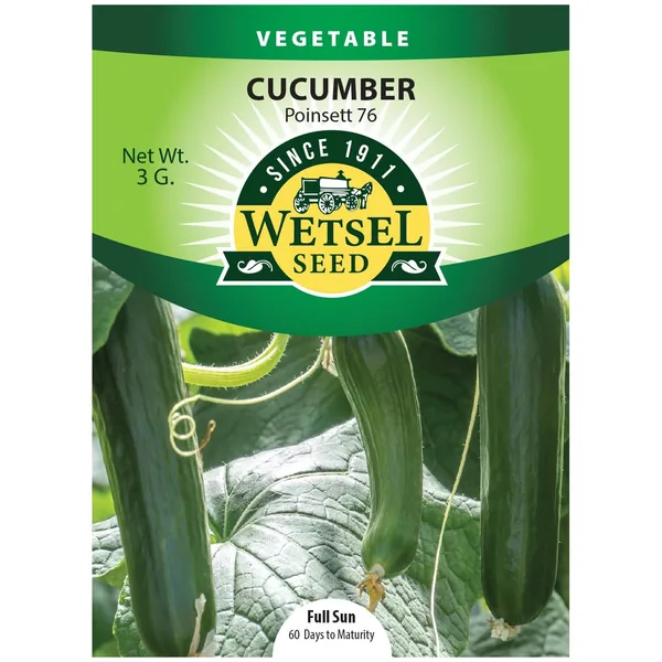 Cucumber, Poinsett 76 3 Grams