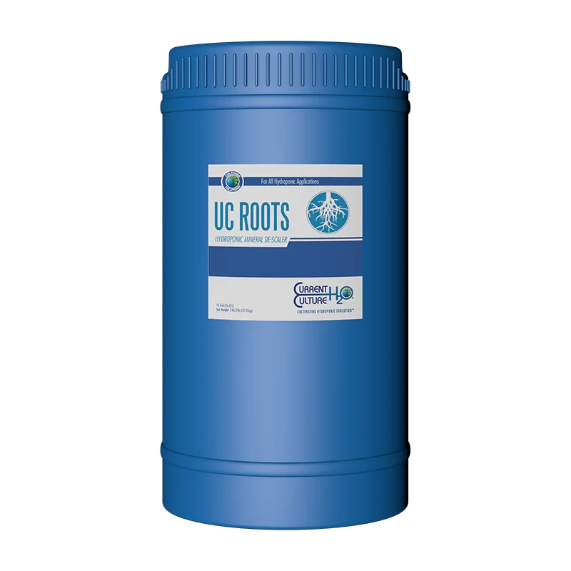 Cultured Solutions UC Roots Hydroponic Mineral Descaler Hypochlorous Acid 15 Gallon