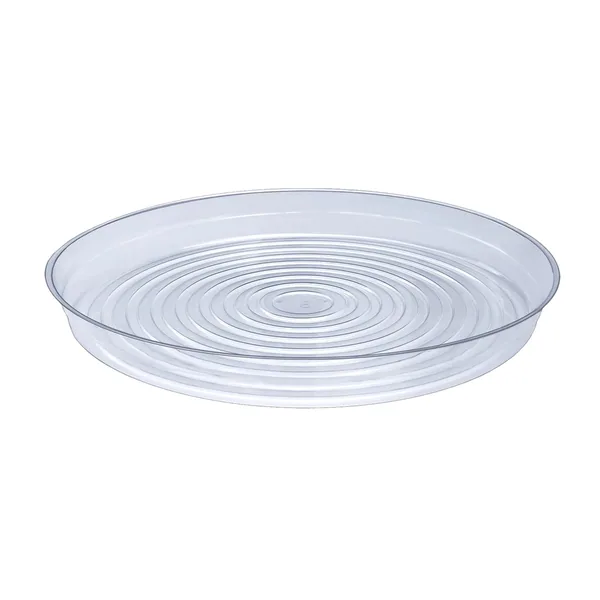 Curtis Wagner Plastics CWP 16" Clear Vinyl Plant Saucer