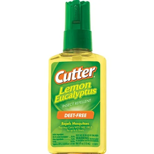 Cutter 4oz Lemon Eucalyptus Pump Spray