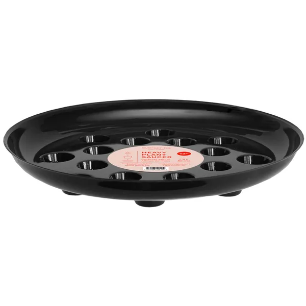 CWP Black Carpet Saver Saucer
