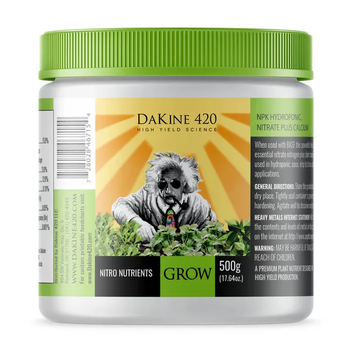 Dakine Holdings 420 Nitro Nutrients Grow 15-0-15 2,000g - Image 2