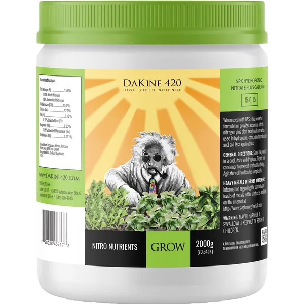 Dakine Holdings 420 Nitro Nutrients Grow 15-0-15 2,000g