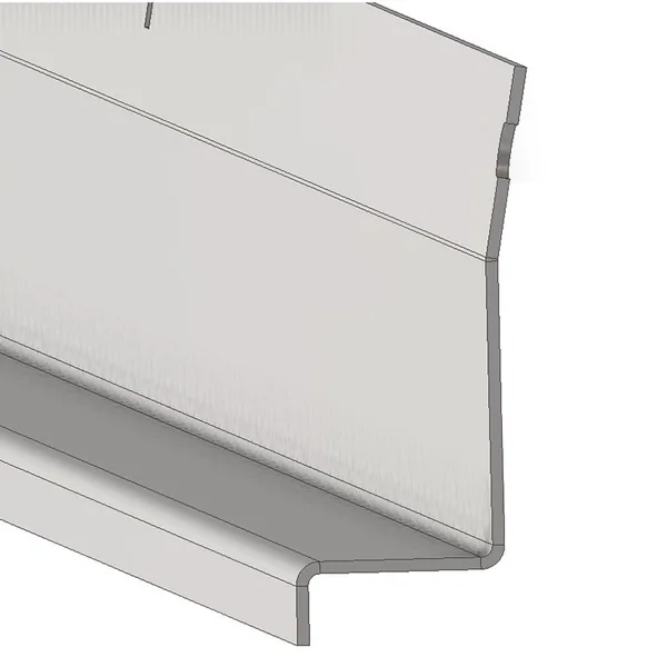 De Cloet Greenhouses DECL GUTTER ADAPTER PLATE 12FT GUF7862