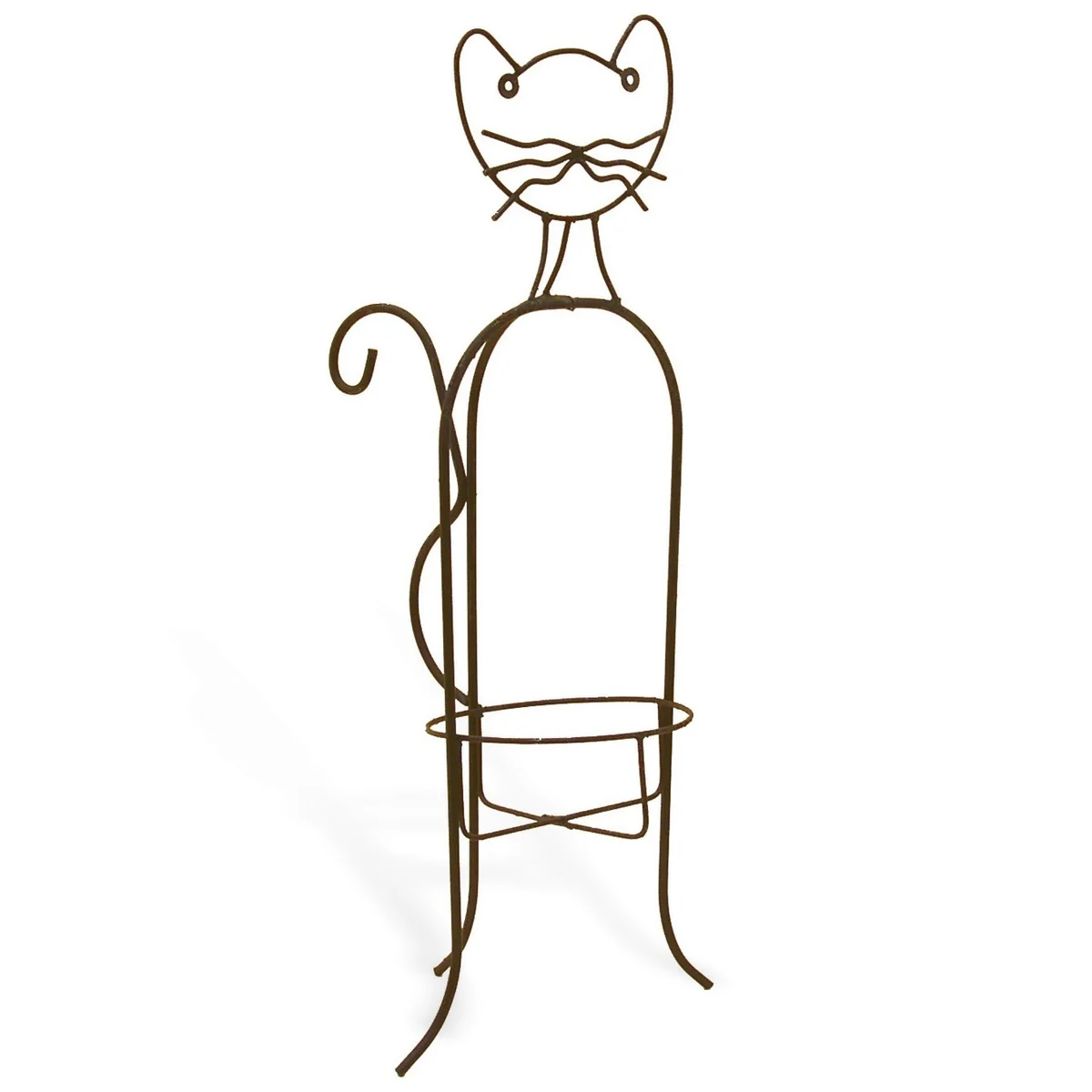 Deer Park Ironworks Cat Planter