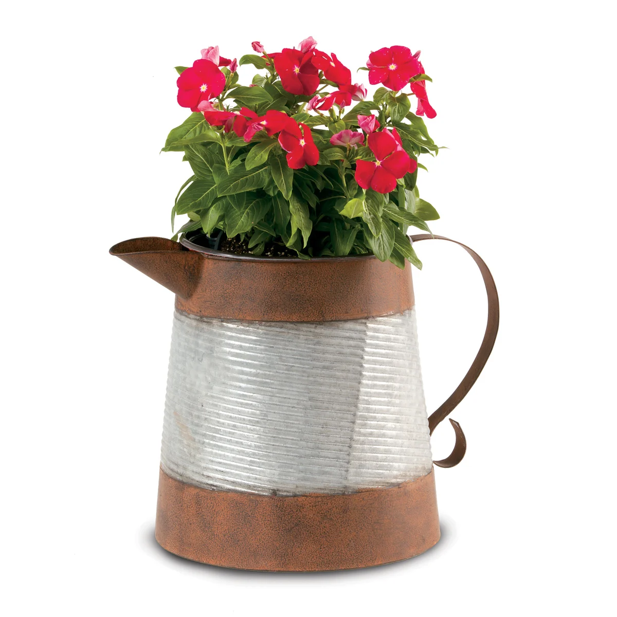 Deer Park Ironworks Corrugated Pitcher Planter