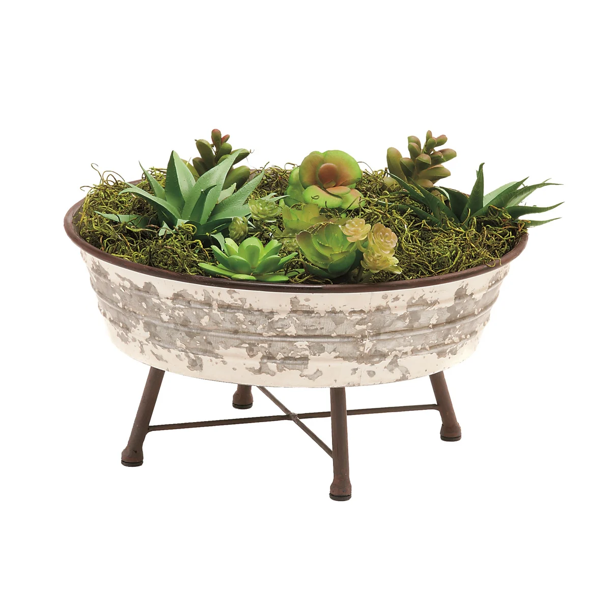 Deer Park Ironworks Large Succulent Planter