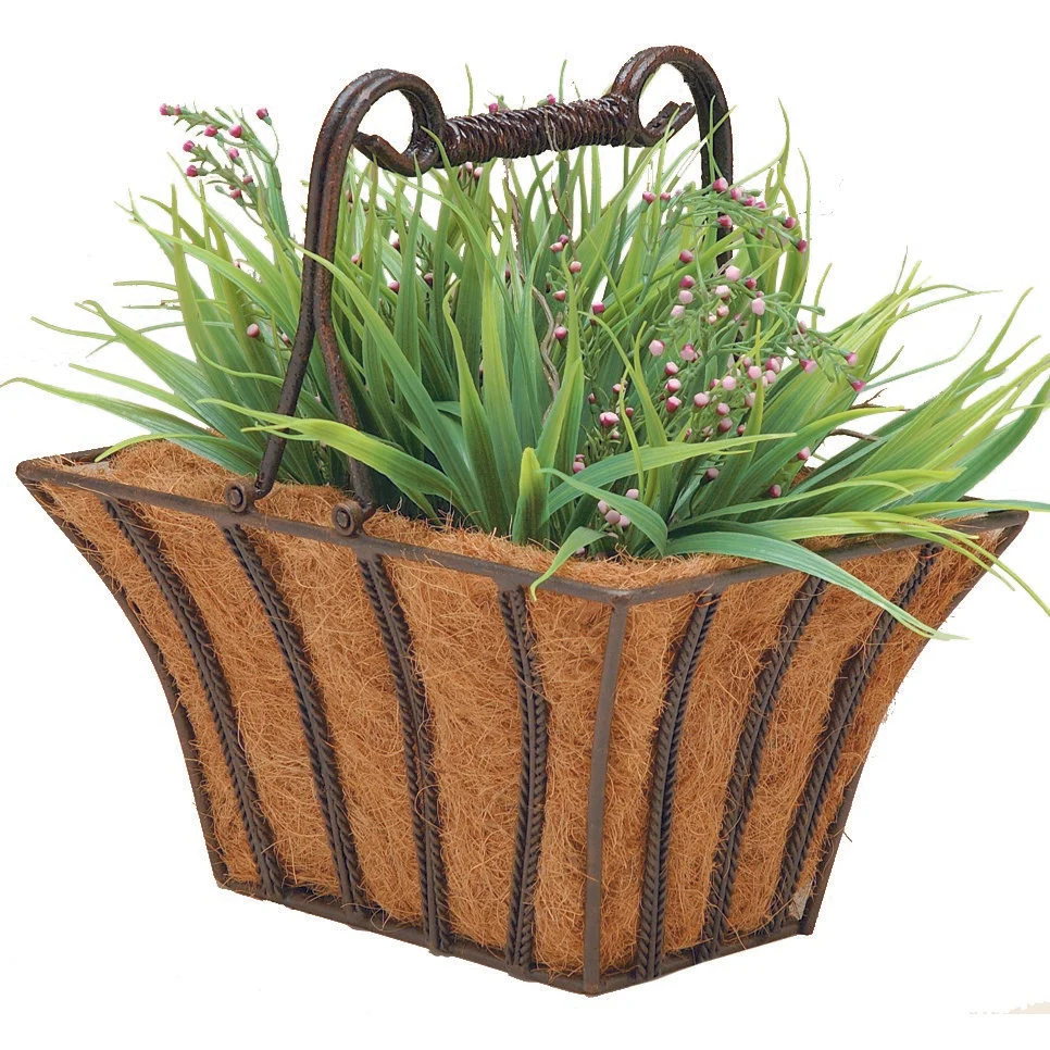 Deer Park Ironworks Rectangle Twist Basket