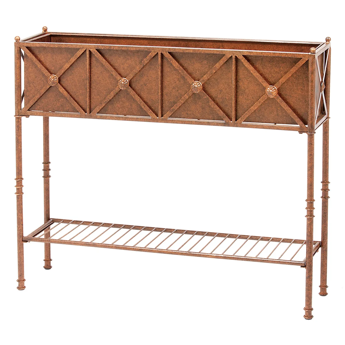 Deer Park Ironworks Rosette Planter