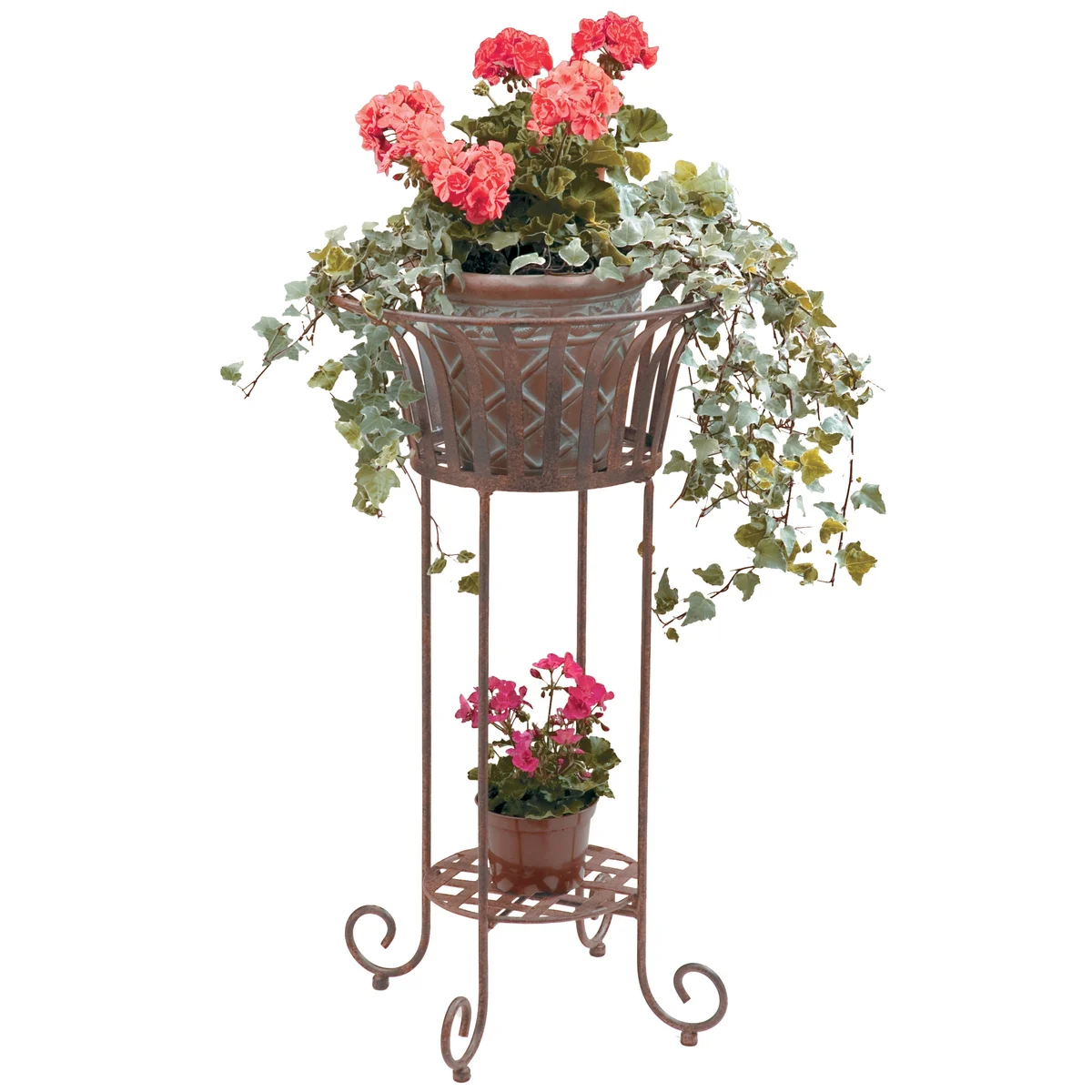 Deer Park Ironworks Round Solera Plant Stand