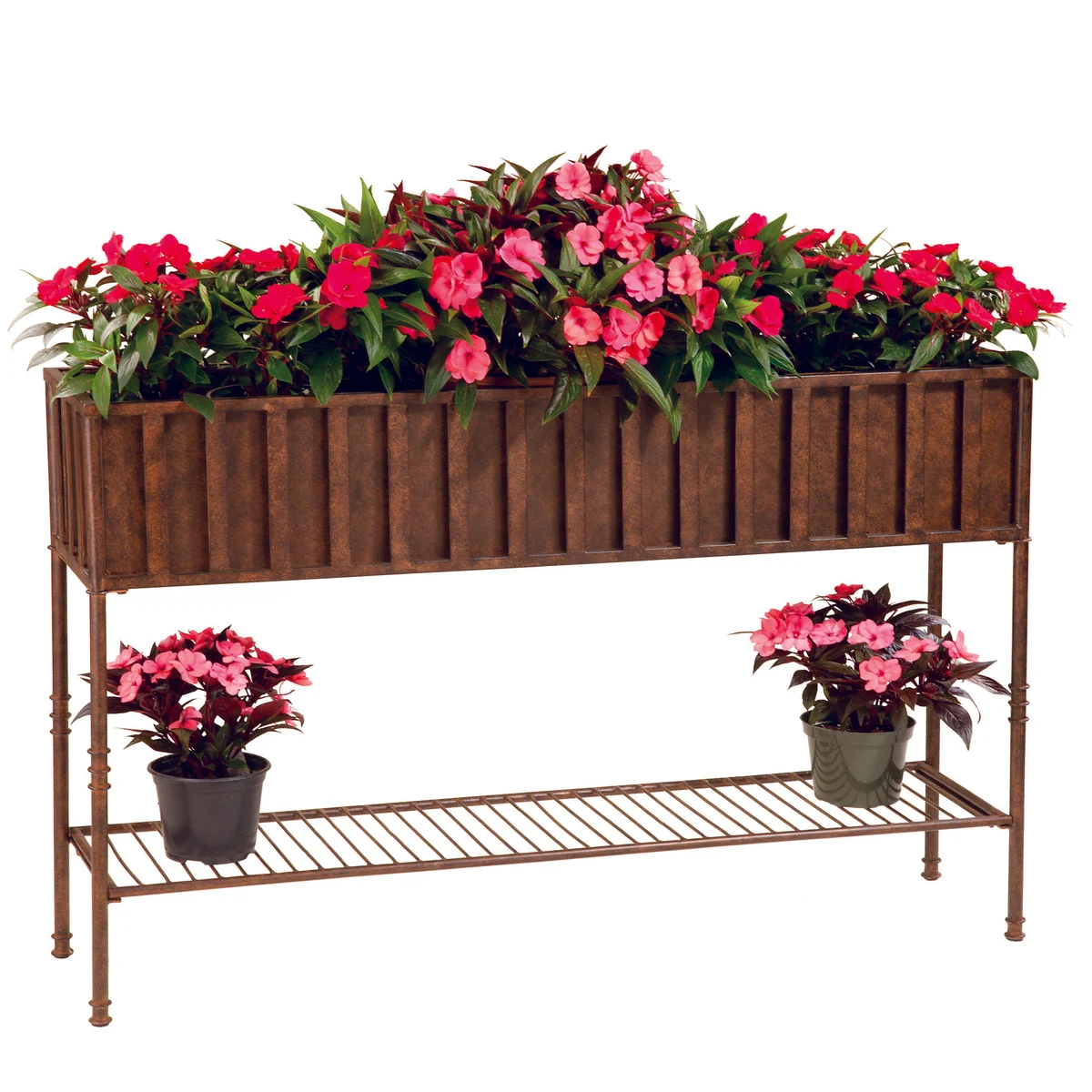 Deer Park Ironworks Solera Planter with Tin Liner