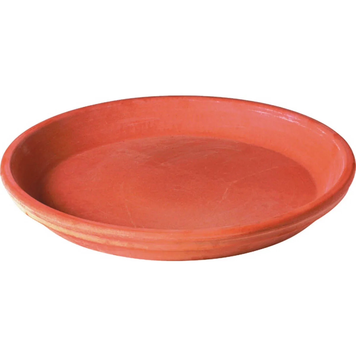 Deroma 10.6" Terra Cotta Clay Saucer - Image 2