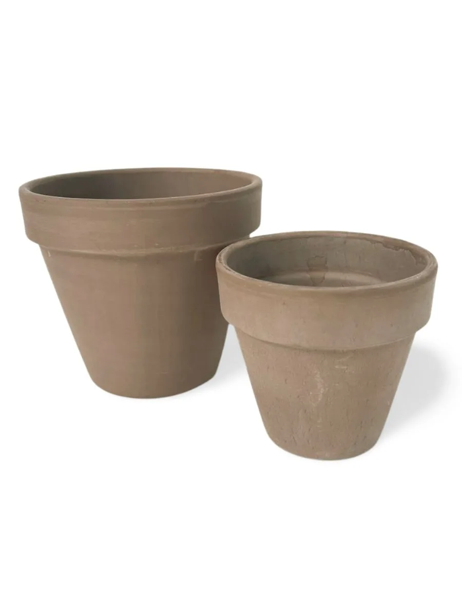 Deroma 12.2" Graphite Clay Saucer - Image 2