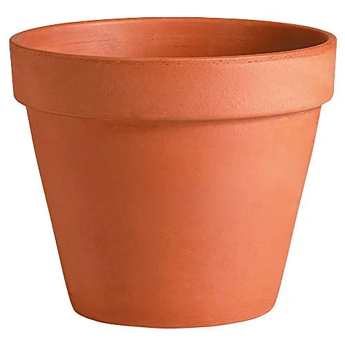 Deroma 12.2" Standard Terra Cotta Clay Pot - Image 2