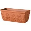 Deroma 12" Window Box Pot Terra Cotta