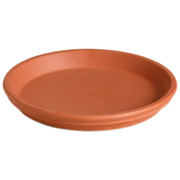 Deroma 18.1" Terra Cotta Clay Saucer