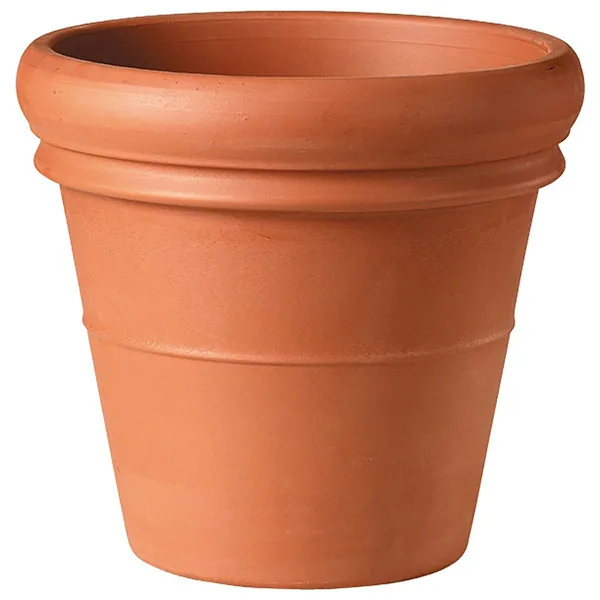 Deroma 20" Heavy Rim Pot Terra Cotta