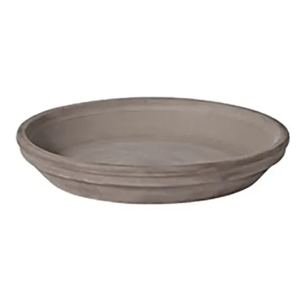Deroma 3.5" Graphite Clay Saucer - Image 2