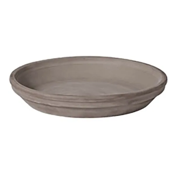 Deroma 3.5" Graphite Clay Saucer