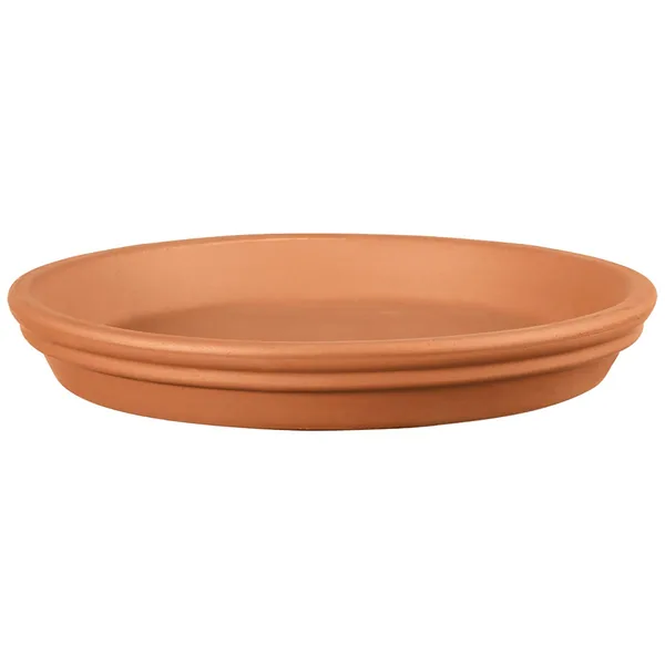 Deroma 4.3" Terra Cotta Clay Saucer