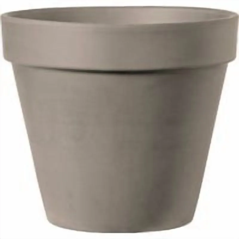 Deroma 4.7" Cylinder Terra Cotta Clay Pot - Image 2