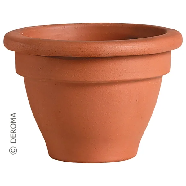 Deroma 5.5" Garden Bell Terra Cotta Clay Pot