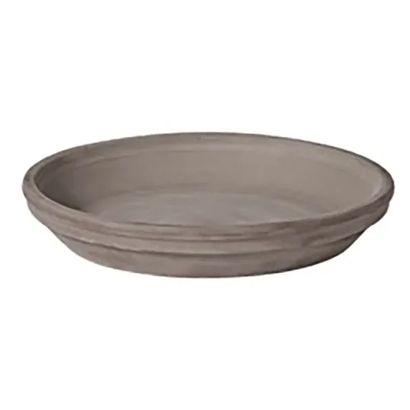 Deroma 6.7" Graphite Clay Saucer - Image 2