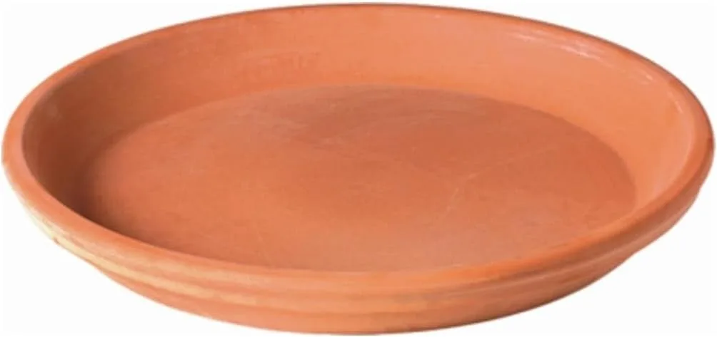 Deroma 7.5" Terra Cotta Clay Saucer - Image 2
