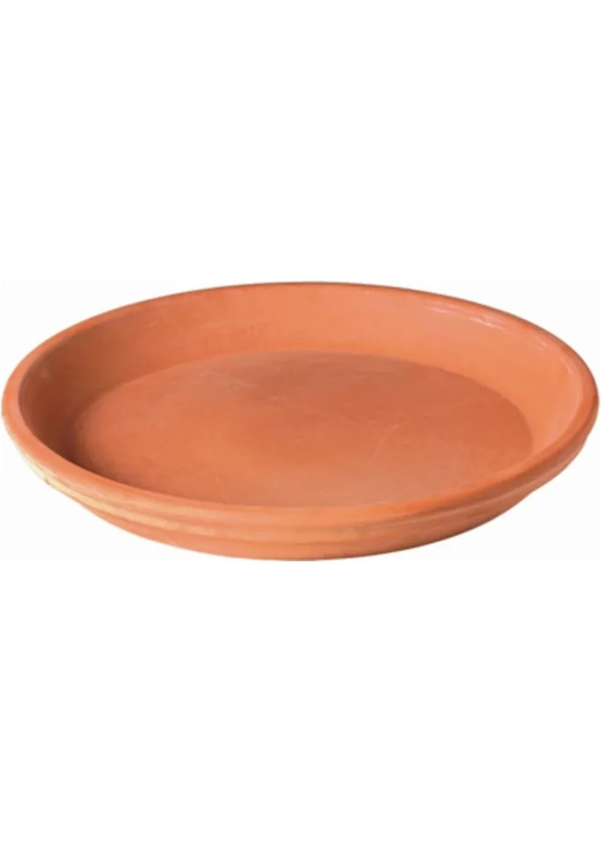 Deroma 7.5" Terra Cotta Clay Saucer - Image 2