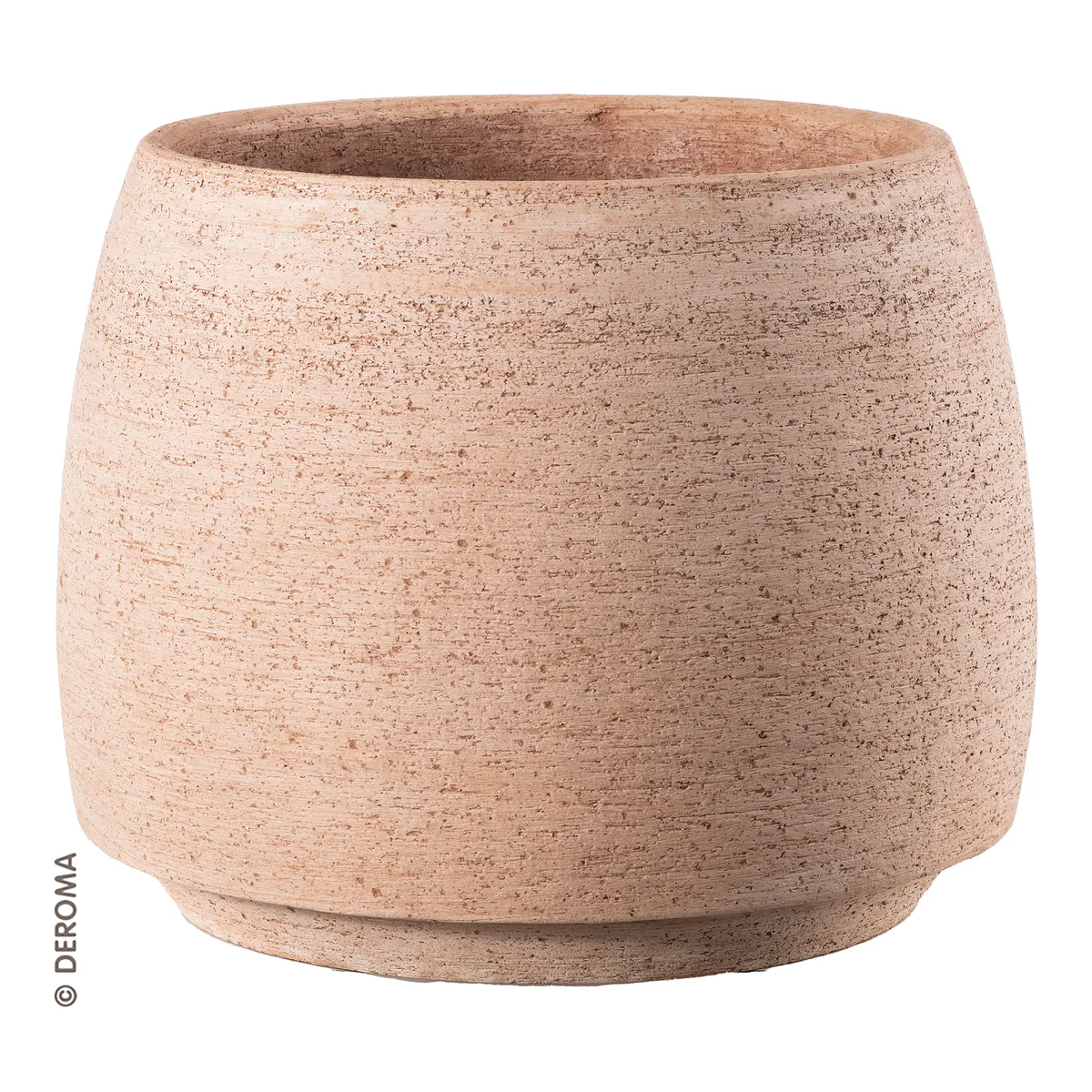 Deroma 8.3" Orchid Terra Cotta Clay Pot - Image 2