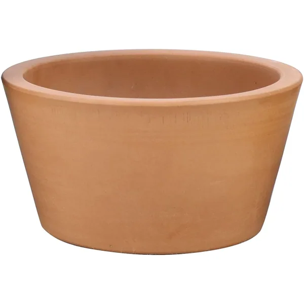 Deroma 8.5" Cholla Pot Grafite Clay