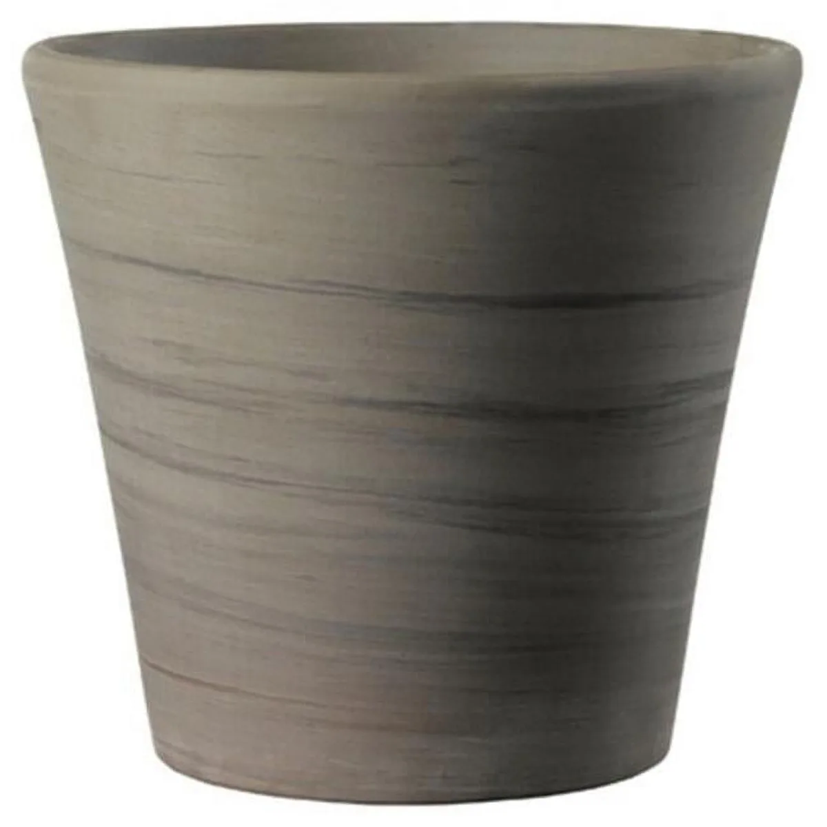 Deroma 8.3" Graphite Clay Saucer - Image 2