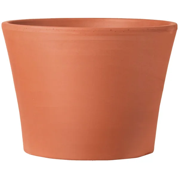 Deroma 9.1" Half Cone Terra Cotta Clay Pot