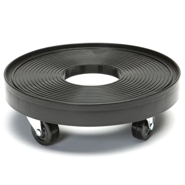 Devault Plant Dolly with Hole Black