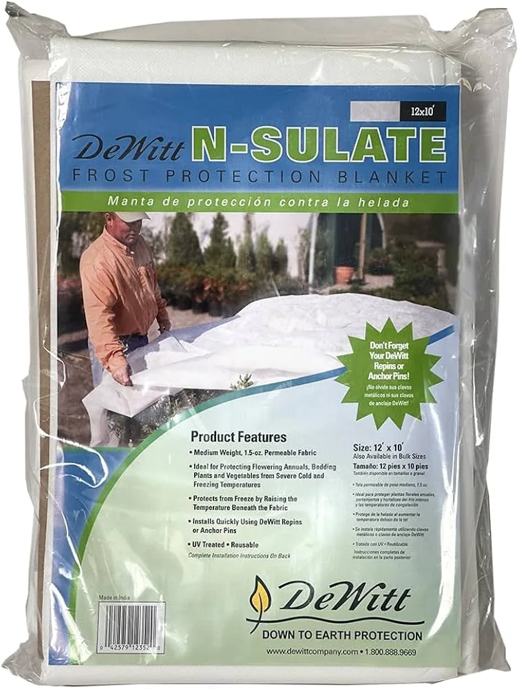Dewitt 12'x10' Retail N Sulate 1.5oz Plant Protect Fabric - Image 2