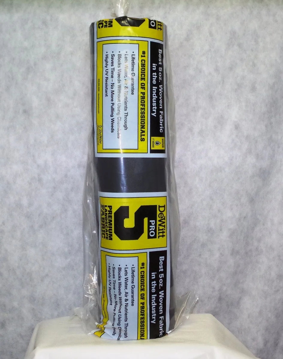DeWitt Bulk Pro 5 Barrier 5oz Landscape Fabric 12' x 250' Roll - Image 2